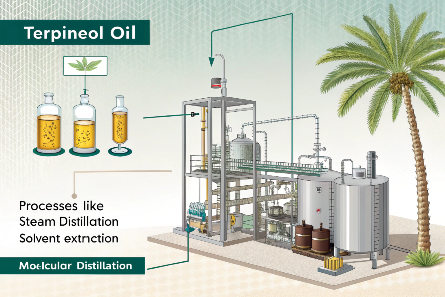 High-quality manufacturer of Terpineol oil for industrial and pharmaceutical applications
